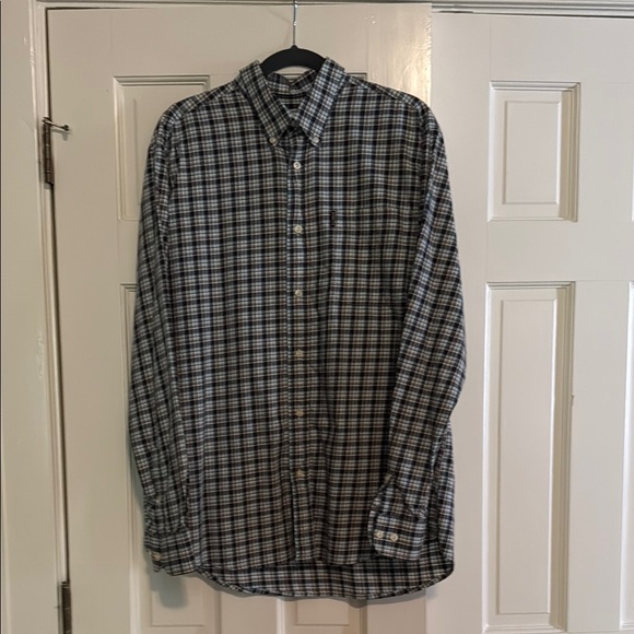 beretta Other - Beretta Black and White Casual Button Down Shirt with Classic Plaid Design. L